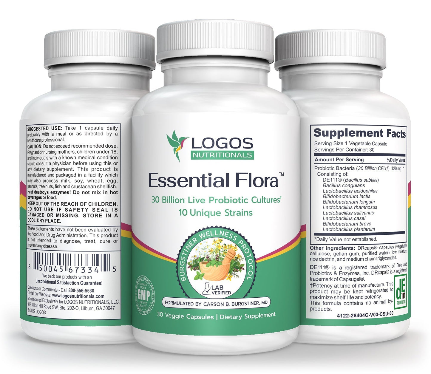 The Burgstiner Wellness Protocol - Essential Flora