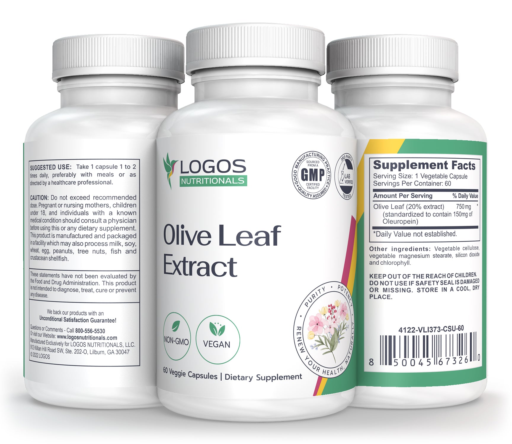 Logos Nutritionals_Olive Leaf Extract