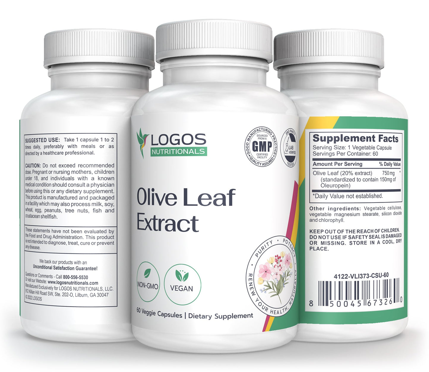 The Logos Lyme Disease Protocol & Extension - Olive Leaf Extract